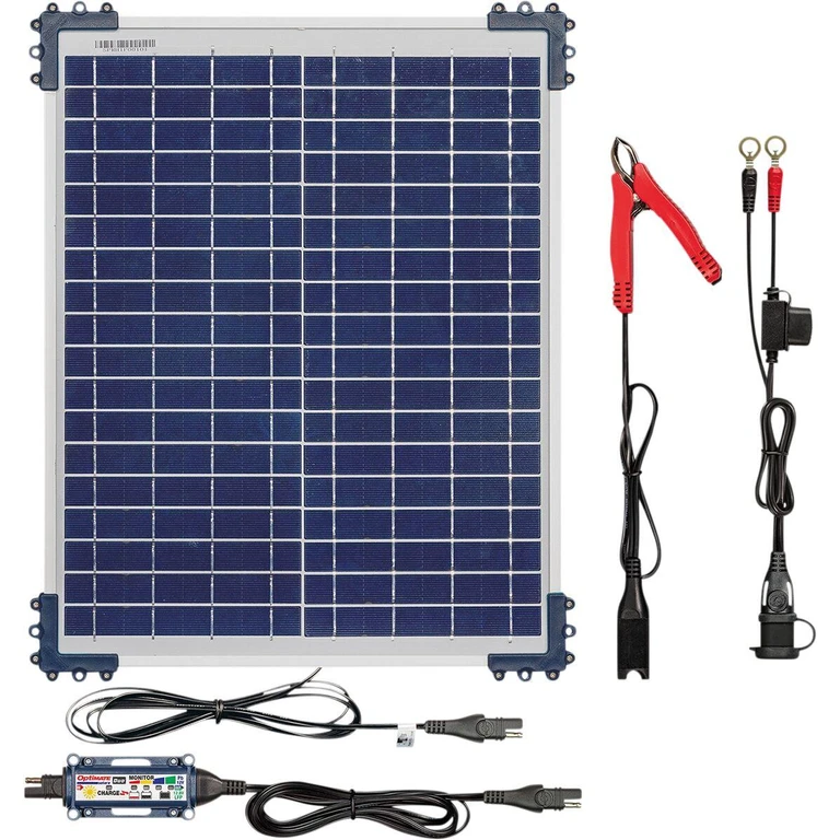 TM522-D2 - TecMate Solar Duo 20W Battery Charger