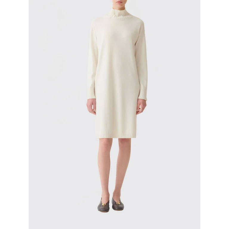 Wool, Silk and Cashmere Knit Turtleneck Mini Dress (ABD216F121M28125)