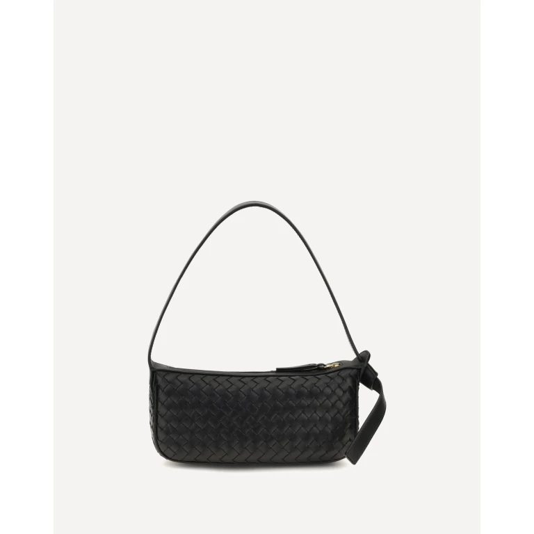Intrecciato leather Shoulder Bag Female UNI