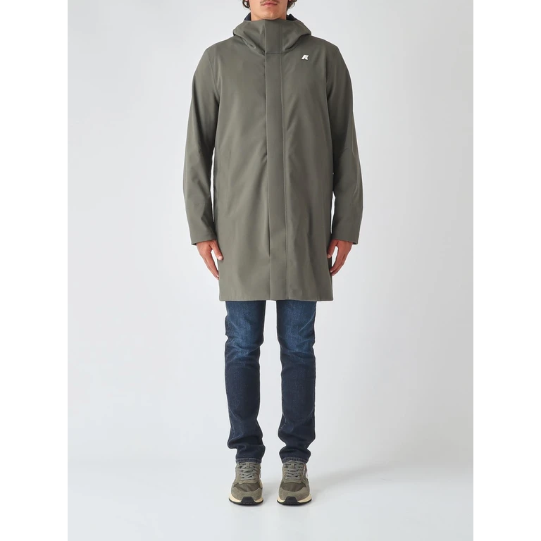Thomas Bonded Waterproof Nylon Knee-Length Parka (K7126WWAF0)