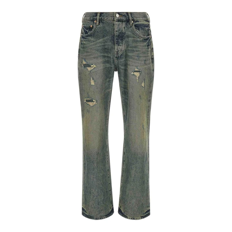 Jean Bootcut - Bleu (P026IQDP426MIDINDIGO)