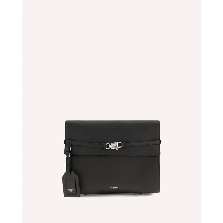 Calf-leather Shoulder Bag Male UNI