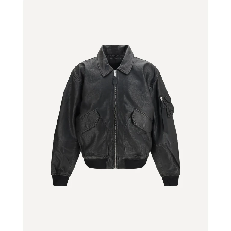 CWU-36/P leather UV Bomber Jacket Male L