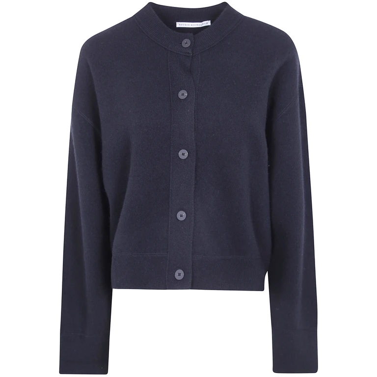 Cardigan Crew Neck "Crew Neck Cardigan"