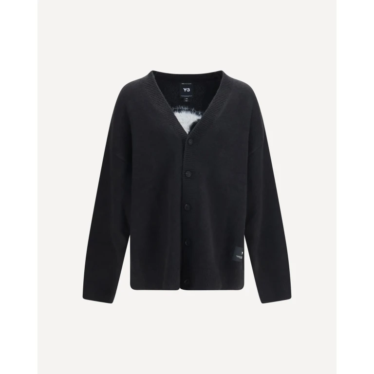 Chito V-neck Cardigan with graphic back Male S