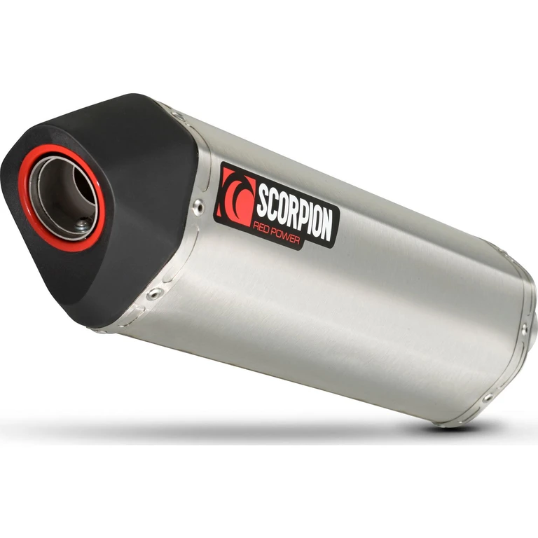 RSI128SEO - Scorpion Serket Parallel Stainless Steel Slip-On Exhaust - Suzuki GSX-R600 / GSX-R750 2006 - 2007