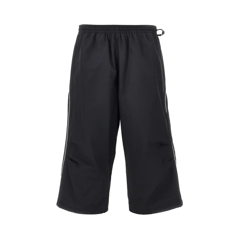 Cotton and nylon faille shorts Man S