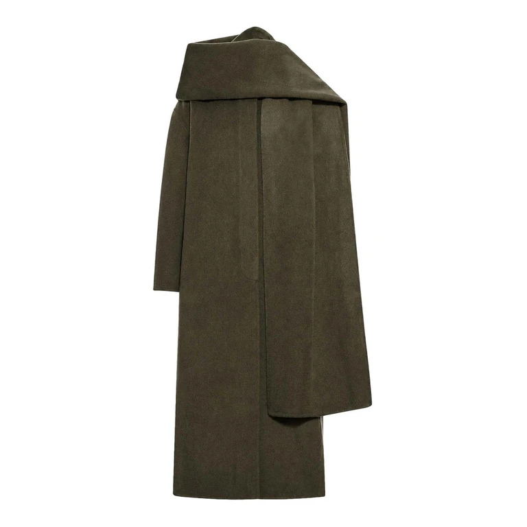 Manteau Au Genou - Vert (MAN0163FINNKAK1625W)