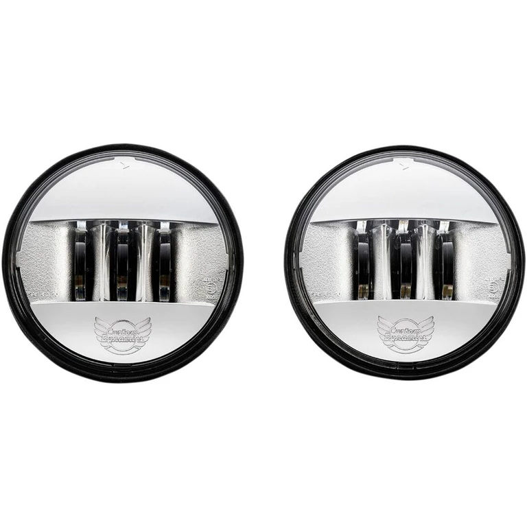 PB-45-C - Custom Dynamics ProBeam LED Passing Lamp For Indian Chief 111 2015-2020 Chrome