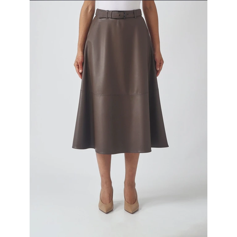 Skirt Woman color Cocoa (2626776028600001)