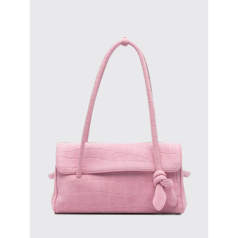 Sac Épaule Le Turismo en Daim avec Imprimé Crocodile Jacquemus
