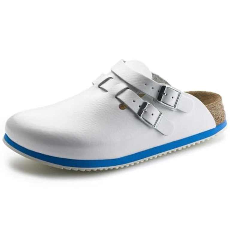 Unisex Kay PROF Natural Leather White