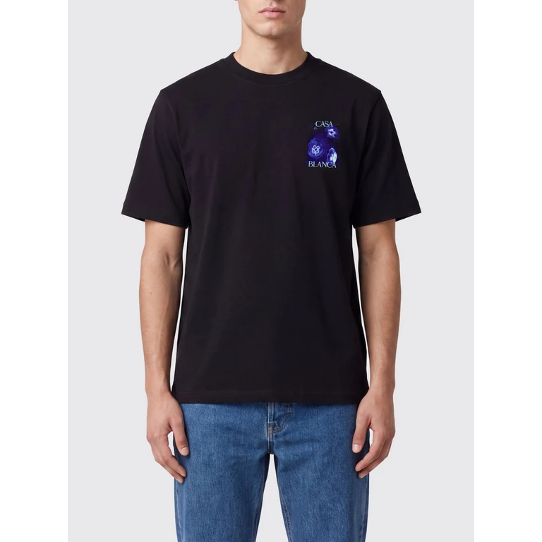 Graphic Print Organic Cotton Crew-Neck T-Shirt (MAW26JTS00111)