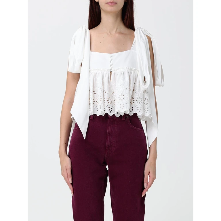 CHLOÉ Top Woman color White (CH26AHT46053107)