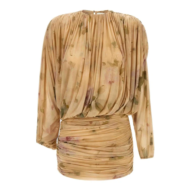 Magda Butrym Robe Courte - Beige (202926BEIGE)