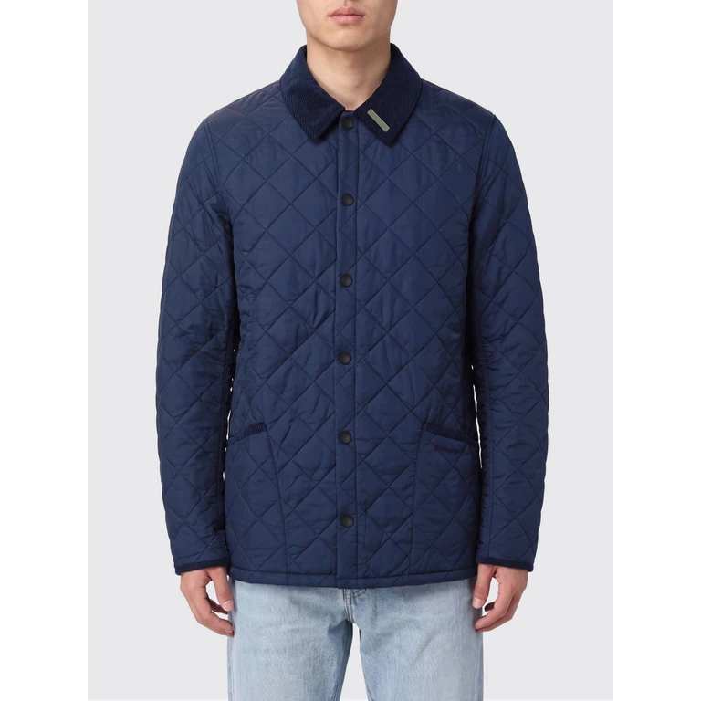 Heritage Quilted Nylon Jacket with Velvet Collar (MQU1928NY71)