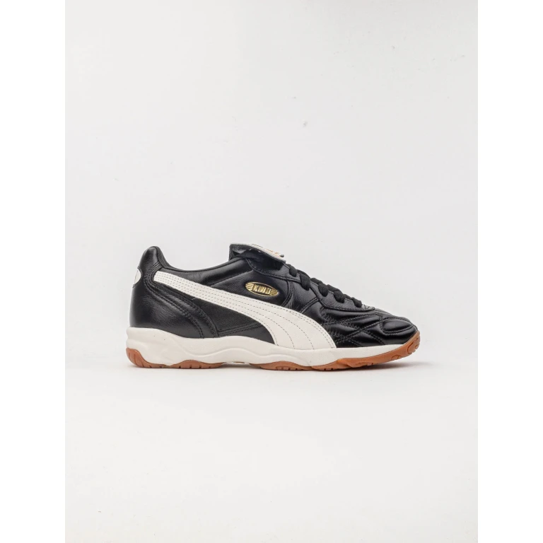 King Indoor Men's Indoor Soccer Shoes - Black/White