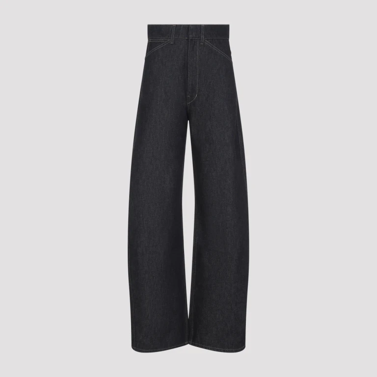 High Waisted Curved Pants