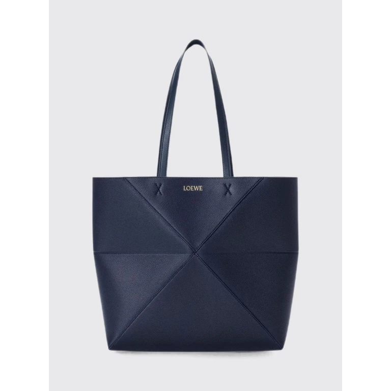 Puzzle Fold Medium Calfskin Leather Tote Bag with Double Handle (A779PEWX045544)