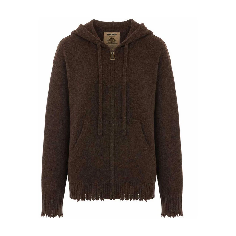 Uma Wang Pull Col Rond - Marron (UK7559UW600)