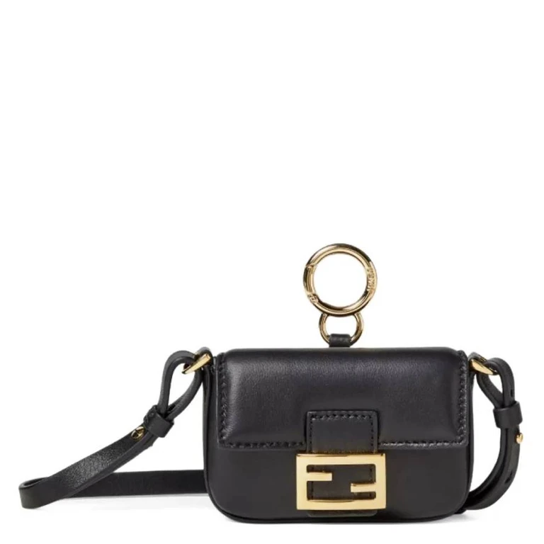 Nano Baguette Nappa Leather Charm