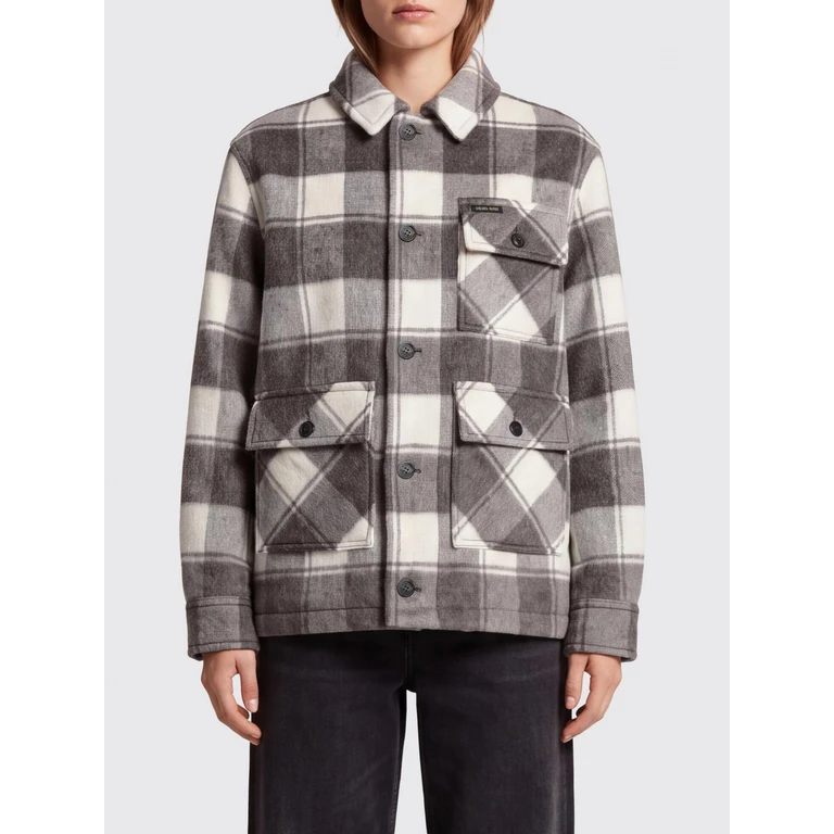 Jacket Woman color White (GUP02860P00259483385)