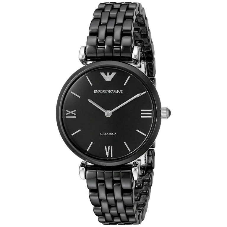 AR1487 Black Ceramic Ladies Watch