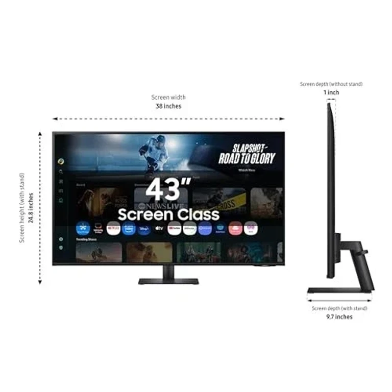 43" M70D 4K UHD Smart Monitor