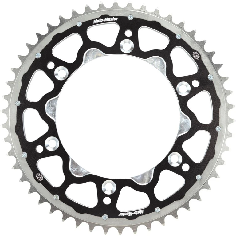 62.009.32.51 - Moto Master Fusion Series Dual Ring Sprocket For Yamaha TTR230 2005-2026 Rear 51T - Black