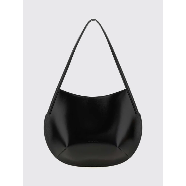 Kante Ovine Leather Shoulder Bag with a Rounded Design (J08ZH0124P9453001)