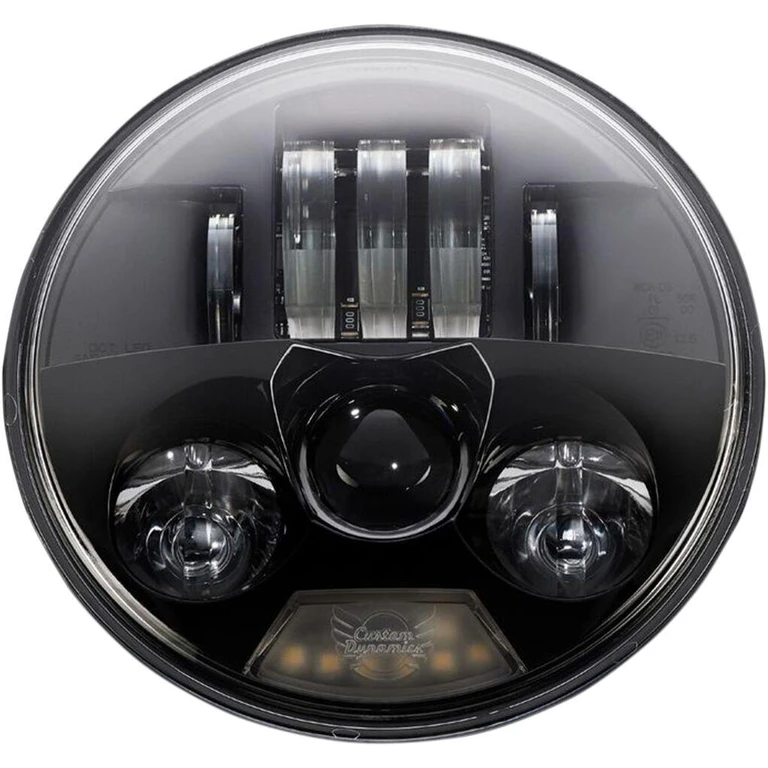 PB-575-B - Custom Dynamics 5-3/4" ProBeam LED Headlamp For Harley Davidson FLST 1340 1987-1990 Black