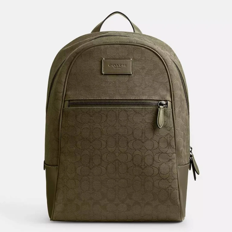 Signature Jacquard Theo Backpack