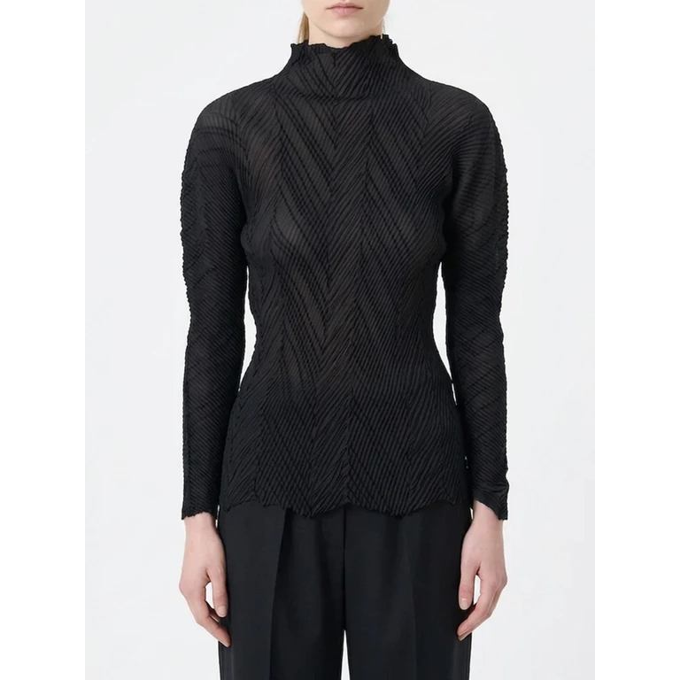 ISSEY MIYAKE Top Woman color Black (IM68FJ10715)