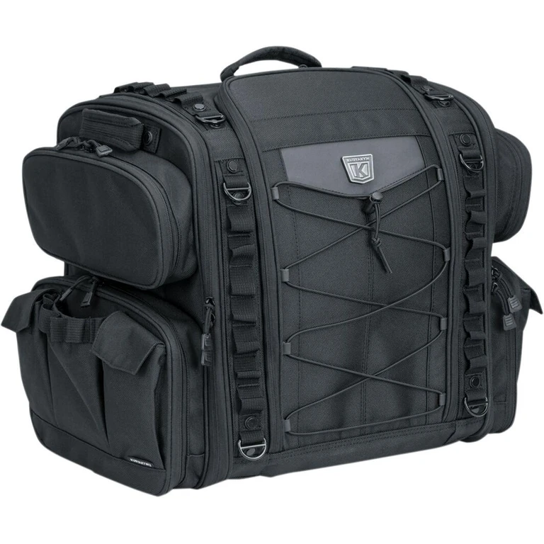 KUR5284 - Kuryakyn Momentum Road Warrior Bag - Black/59L