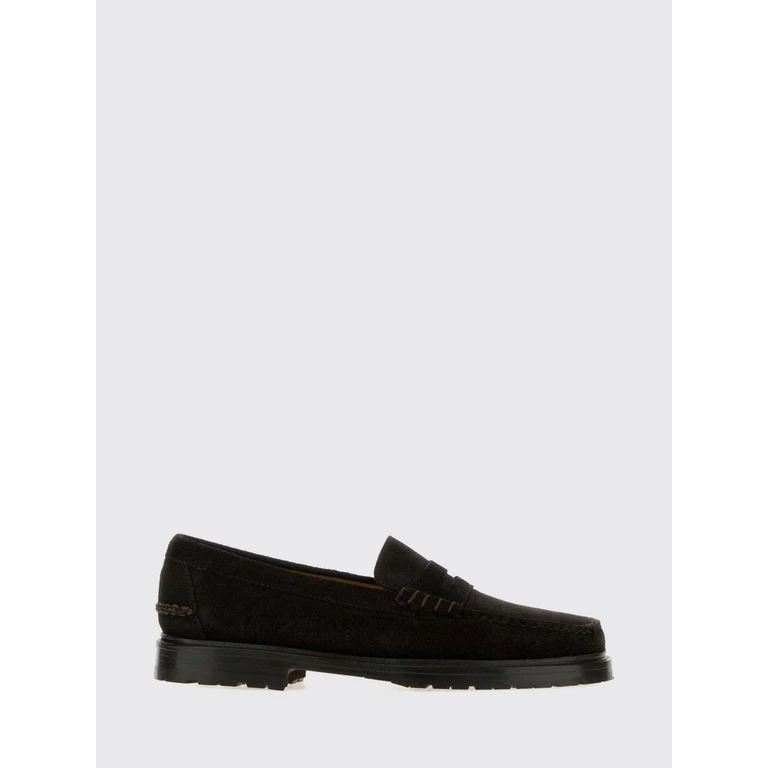 Dawson Penny Loafer aus braunem Wildleder