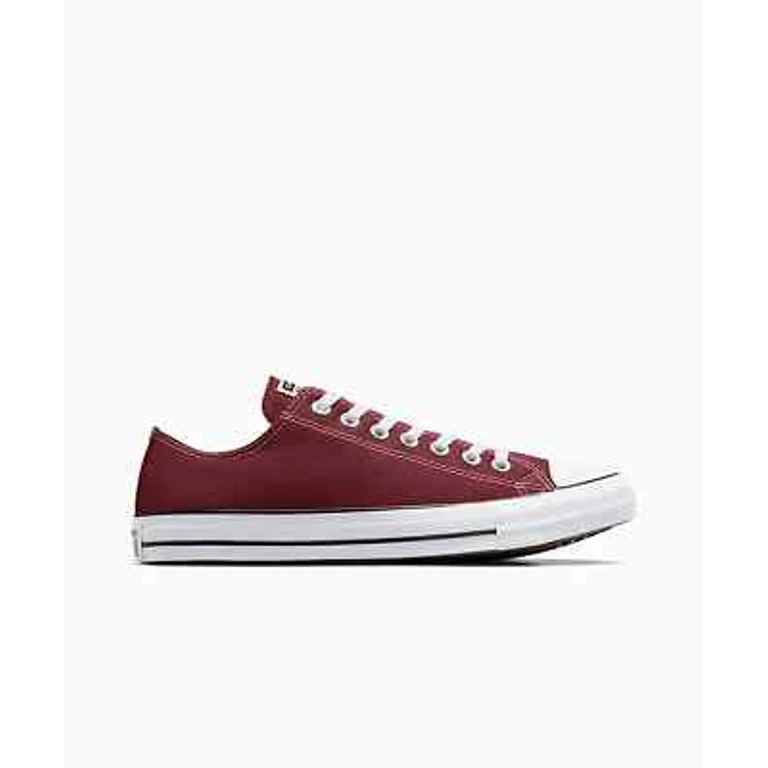Chuck Taylor All Star Men's Sneakers - Maroon Canvas Low-Top