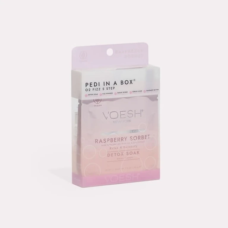 Pedi in a Box 5 Step O2 Fizz Raspberry Sorbet