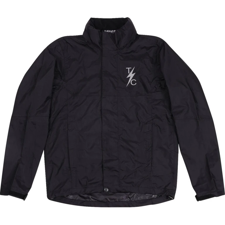TMJ-15-09 - Thrashin Supply Co Mission Waterproof Rain Jacket Medium - Black