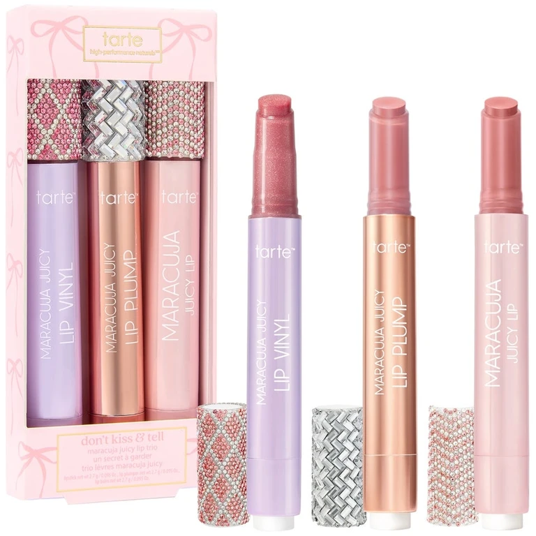 Don't Kiss & Tell Maracuja Juicy Lip Trio (Worth $81.00)