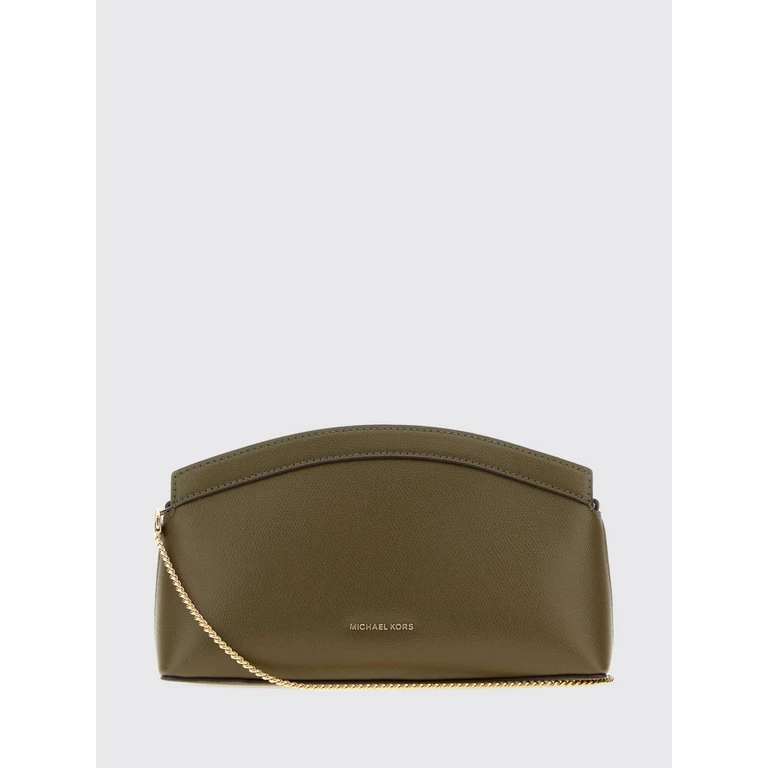 Athena Grained Leather Crossbody Bag with Metal Chain Strap (30S6G13C5LLODEN)