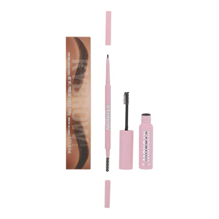 Kylie Kybrow 002 Auburn 2 Piece Gift Set: Eyebrow Pencil 0.9g - Eyebrow Gel 5ml