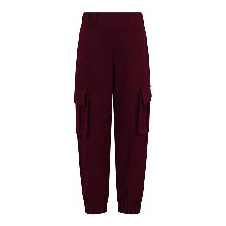 Balmain Pantalons Décontractés - Rouge Brun (BZ6I20I0339530OR)