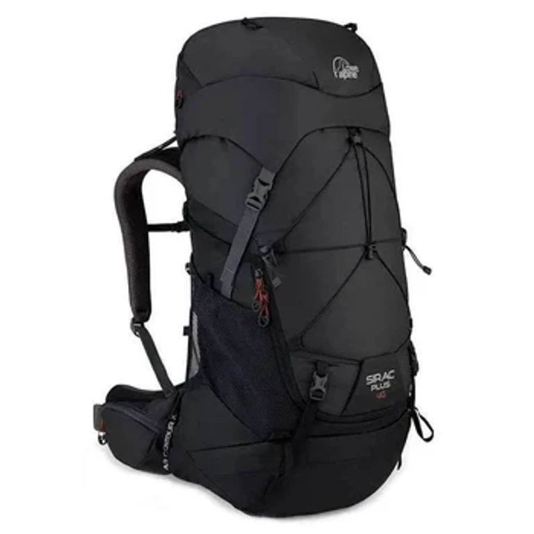 Sirac Plus 65 Trekking Backpack (M/L back length) - Ebony