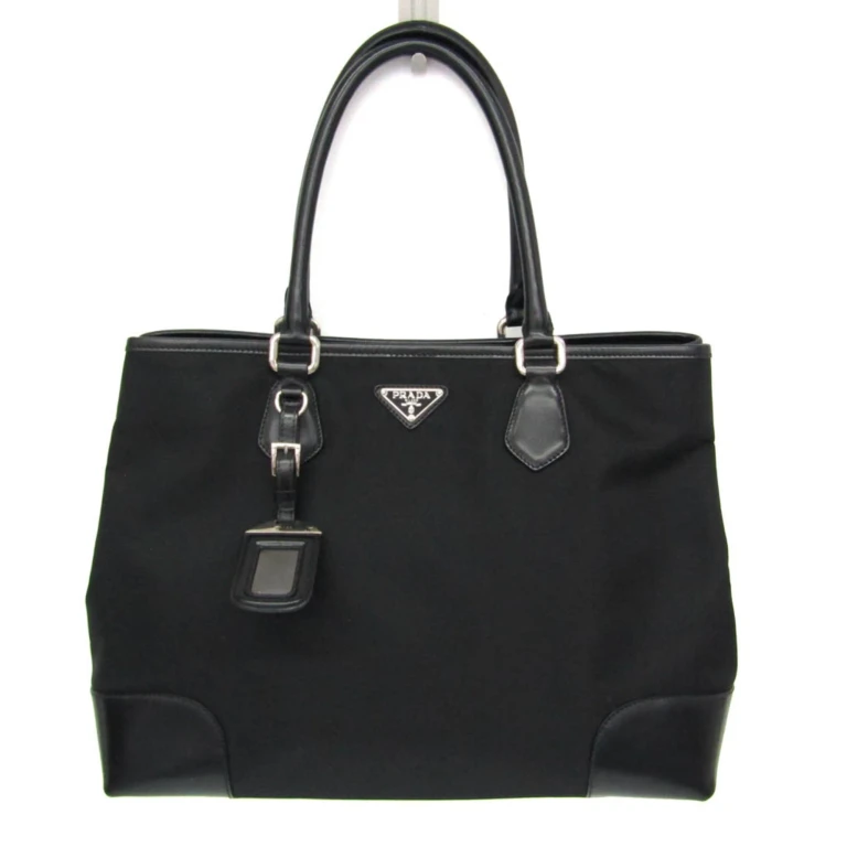 Tessuto · Nylon & Leather Tote