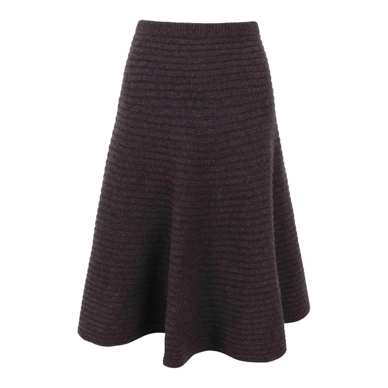 Jupe Midi - Gris (KISSIRA9087CHARCOAL)