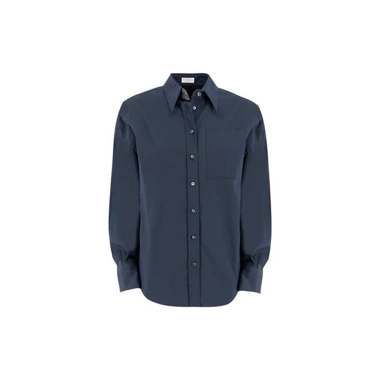 Womens Night Sky Cotton Shirt