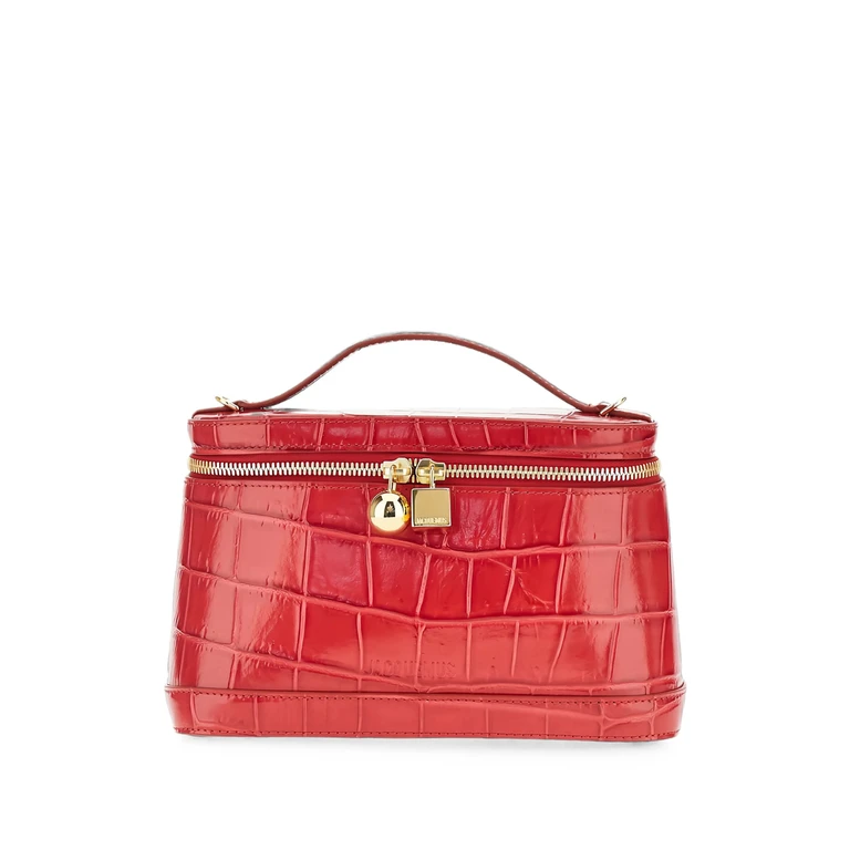 Logo-plaque Leather Crossbody Bag