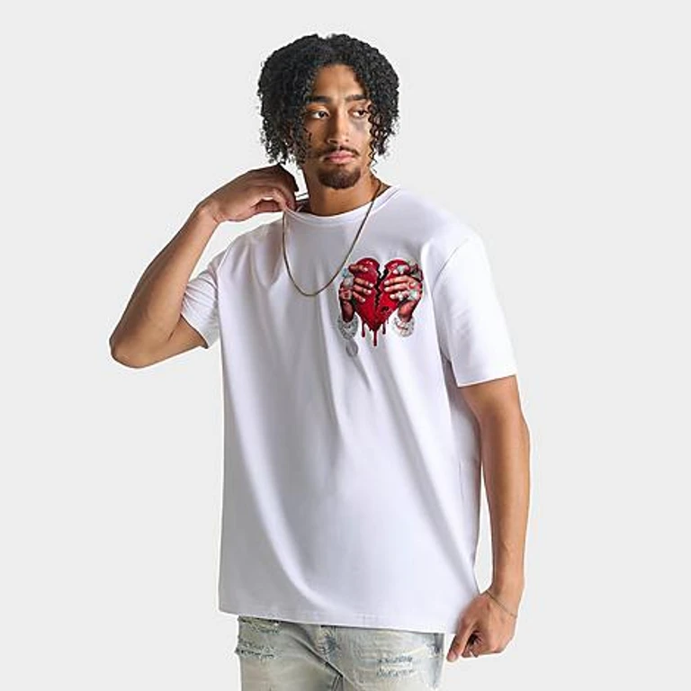 Men's Streetz Don't Love You T-Shirt in Washed White Size: Small