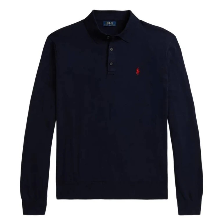 Long-Sleeve Polo Shirt