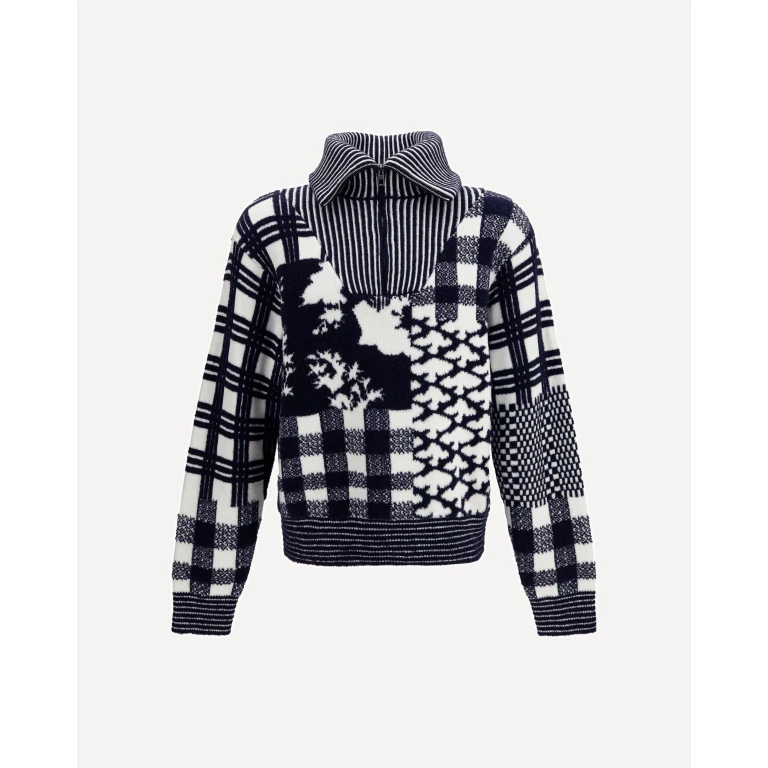 Wool zip Sweater Male S